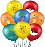 POKEMON PIKACHU BALÓNY SADA BALÓNOV 10 ks