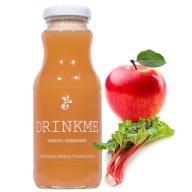 Drinkme jablkový rebarborový džús 100% 250ml