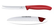 Victorinox 6.7861, nôž na syr, zúbkovaná čepeľ, 11cm, Swiss Classic