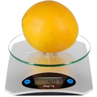 LCD KUCHYŇSKÁ VÁHA DO 5KG, ELEKTRONICKÉ SKLO