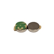 Neodymový magnet 8x2 mm valcový s 3M lepiacou páskou