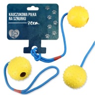 LOPTIČKA pre PSA 7 cm TOY TUGGER String Hryzadlo SILNÁ ÚSTUPOVÁ RÚČKA