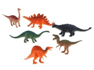 DINOSAURY 14-18 cm T-REX POSTAVKY SPINOSAUR 6 ks