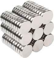 VALEC NEODYMIOVÝ MAGNET SILNÁ SADA 70 KUSOV 10/1,5MM
