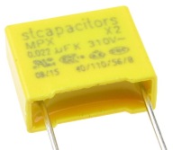 Kondenzátor MKP 22nF/310VAC X2 (2 ks) /4582-2