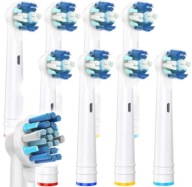 8x NÁHRADNÁ KEFKOVÁ HLAVA ORAL-B, BIELA