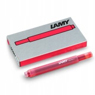 Lamy T10 červené atramentové kazety 5 ks.