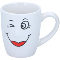 Keramický hrnček, smajlík, s úsmevom, 300 ml, vzory