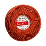Cordonek Karat 8 svetlohnedá 0637 ARIADNA 10g 65m