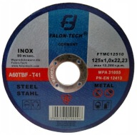 FALON-TECH INOX KOVOVÉ REZNÉ KOTÚČE 125 1 KS