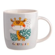 Veselý porcelánový hrnček pre deti Žirafa 300ml
