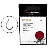 Háčiky bez protihrotu pre Method Feeder ESCA FEEDER SPECIAL veľkosť 10