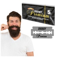 Žiletky DERBY PREMIUM, klasické žiletky, žiletky, VŠETKO 5x