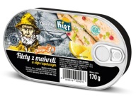Filety z makrely v oleji 170g Omega3 Kier