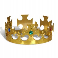 KORUNA KRÁĽOVSKÉHO PRINCA, ZLATO, šperky, Jasličková hra, Karneval, NASTAVITEĽNÉ