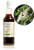 Sirup z bazových kvetov 100% prírodný 500 ml