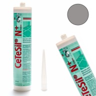 Sanitárny silikón NEUTRÁLNY SVETLOŠEDÝ univerzálny elastický tmel