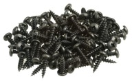 SKRUTKY TEPOVANÉ DREVO ČIERNA 5 x 20 mm 100 ks