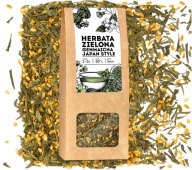 JAPONSKÝ zelený čaj GENMAICHA, pražená ryža, 50g