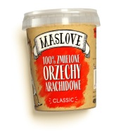 MASLOVE Klasické arašidové maslo mleté ​​400g