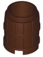 LEGO PRÍSLUŠENSTVO - TMAVÝ HNEDÝ SÚDČ 2489