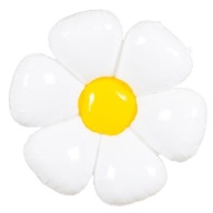 Fólia BALÓN DAISY veľká KVETOVÁ dekorácia JAR LETNÁ PÁRTY BOHO