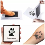 Paw Print Pes Mačka Pet Safe Clean S