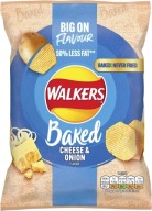 Walkers Pečený syr & cibuľové lupienky Syr Cibuľa 25g 1 ks