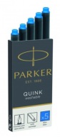 PARKER MODRÉ Umývateľné náplne 5KS 1950383