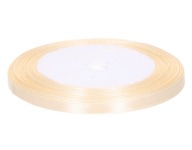 Saténová stuha 0,6 cm x 25Y krémová MYH190418