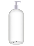 FĽAŠA S DÁVKOVAČOM NA GÉLOVÉ MYDLO, PUMPA, 500 ml