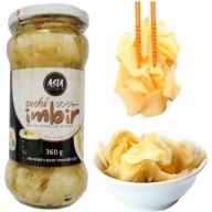 Nakladaný zázvor 360 g v súprave sushi omáčka Asia Kit