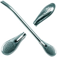 trubica pre Yerba Mate Bombilla LIZA - 19 cm - INOX