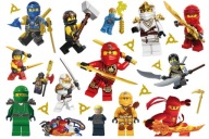 UMÝVAJÚCE TETOVANIE PRE DETI NINJAGO NINJA GO CG396