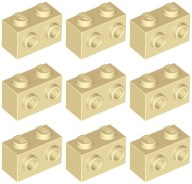 LEGO 11211 BRICK 1x2 2 kolíky piesok (9g) 9 ks.