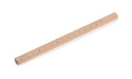 TESÁRSKA ceruzka 18 cm S PRAVIDLOM Prírodná, 3 kusy