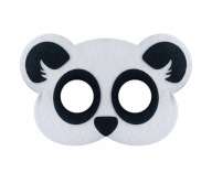 Panda Felt Maska Pandas Medvedík Balik Karneval