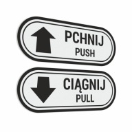 Samolepky Push Pull Push Pull 215x81