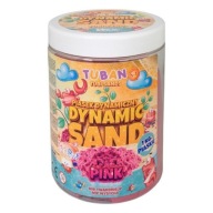 DYNAMICKÝ RUŽOVÝ PIESOK 1KG, TUBAN