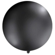 Obrovský balón 1 meter ČIERNA 100 cm