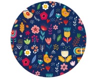 Papierové taniere Summer Collection 18 cm 6 ks.
