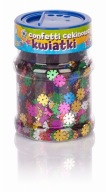 Konfetové flitrové kvety Astra Creativo - mix farieb 100g