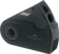 Dvojitá brúska FABER CASTELL Sleeve Trend, čierna