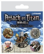 Attack On Titan S3 - odznaky a odznaky