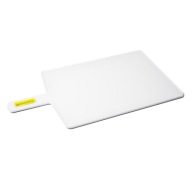 KUCHYNSKÁ DOSKA S RÚČKOU VEGANA 26x18,5CM BIELA