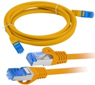 Internetový kábel Ethernet Twisted RJ45 LAN Cat 6A SFTP 5m Orange