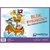 BLOK A3, biely, 80 g/m2, 20 listov, Vector