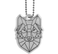 REFLEXNÁ GEOMETRICKÁ KĽÚČKA NA TETOVANIE WOLF SCANDI