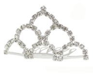 DIADEM Hrebeň Ozdoba do vlasov Hrebeň SVADBA Svadba