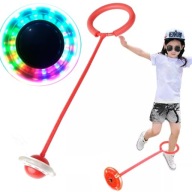 Hula hoop švihadlo na nohu, RÔZNE FARBY, pre deti DETI, LED, OSVETLENIE